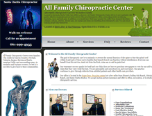 Tablet Screenshot of chiropracticsantaclarita.com